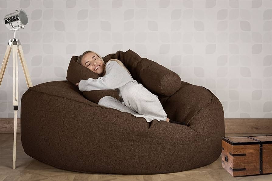 Verwandle dein Zuhause in einen Ort der Entspannung mit einem Sitzsack fuer Kinder
