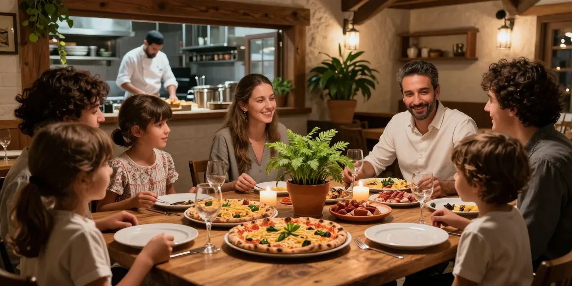 Savor authentic Italian cuisine at Pizzeria Madera with pg soft dishes, candlelight, and a welcoming family atmosphere.