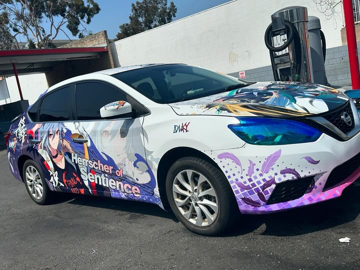 Itasha-Fahrzeugbeschriftung: Mach dein Auto mit Anime-Folierung zum Hingucker!
