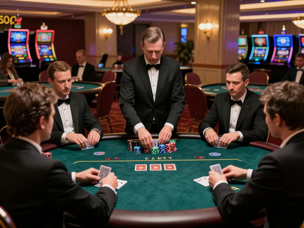 cm88 players engaging in a high-stakes poker game showcasing strategy and excitement