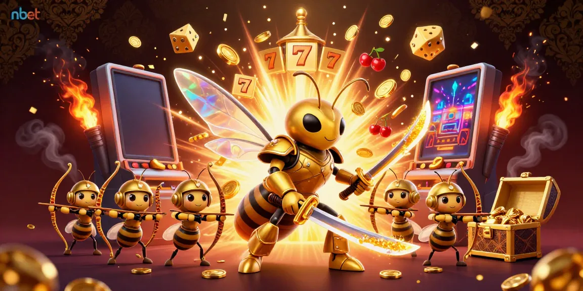 Experience the thrill of nbet with a vibrant 3D casino scene featuring jackpots, slots, and action-packed gameplay.