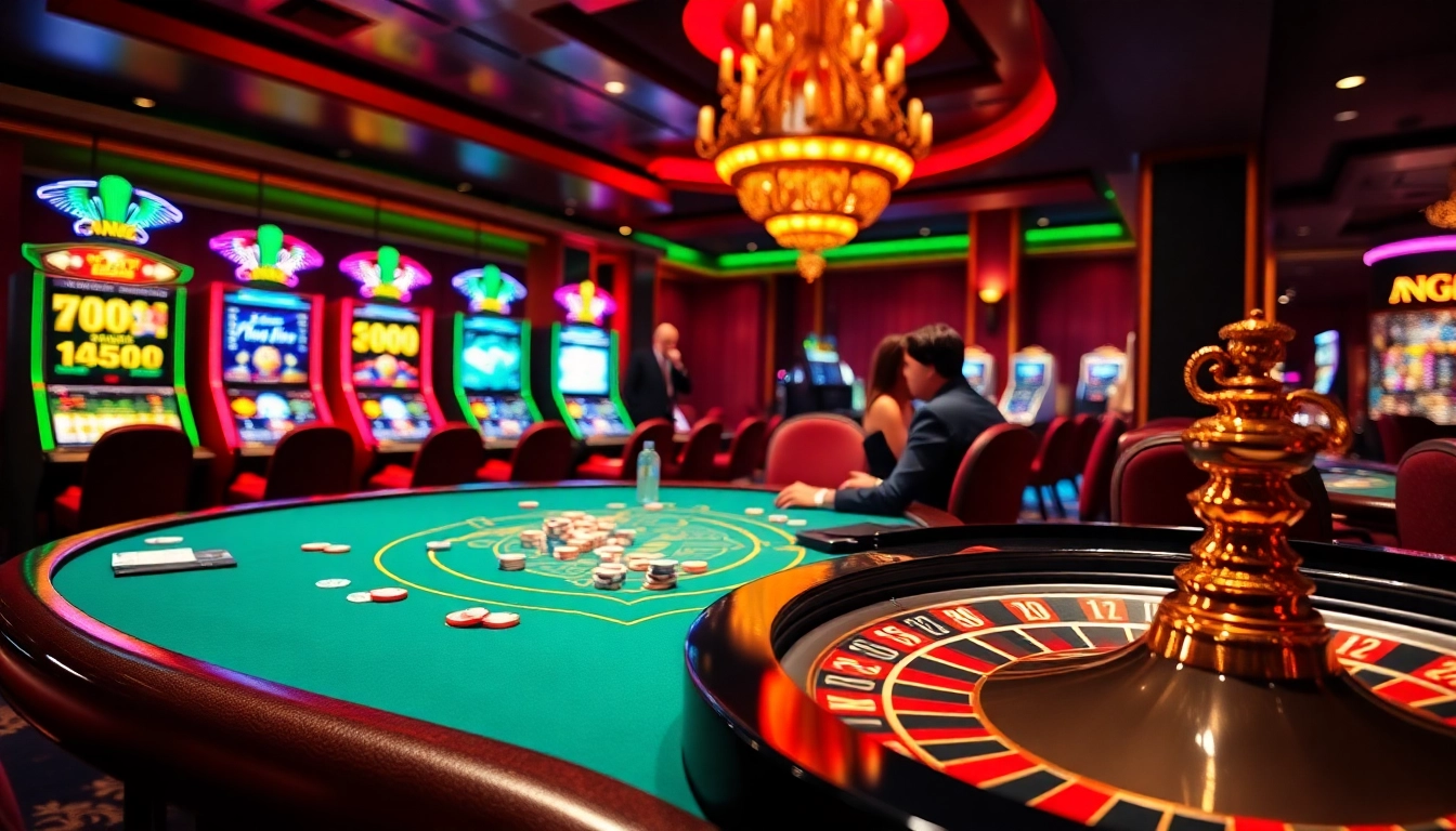 Players enjoying a thrilling blackjack game at U888 U88 casino, surrounded by elegant decor.