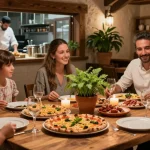Savor authentic Italian cuisine at Pizzeria Madera with pg soft dishes, candlelight, and a welcoming family atmosphere.